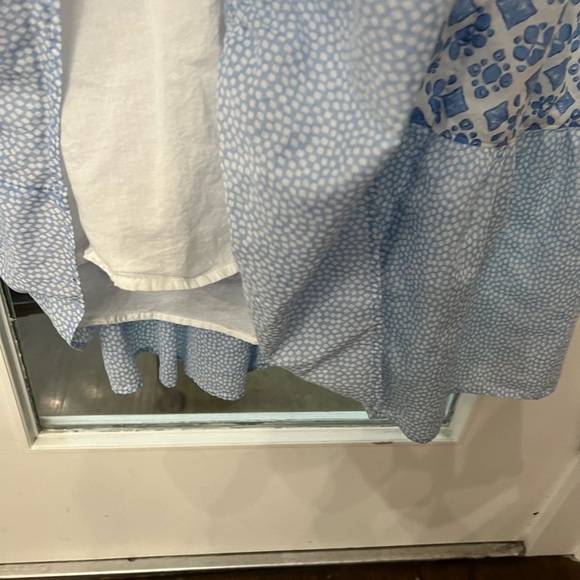 💙👗VINEYARD VINES👗💙 DIAMOND TIERED MIDI DRESS IN DIAMOND MARSHMALLOW SIZE M - Picture 3 of 5